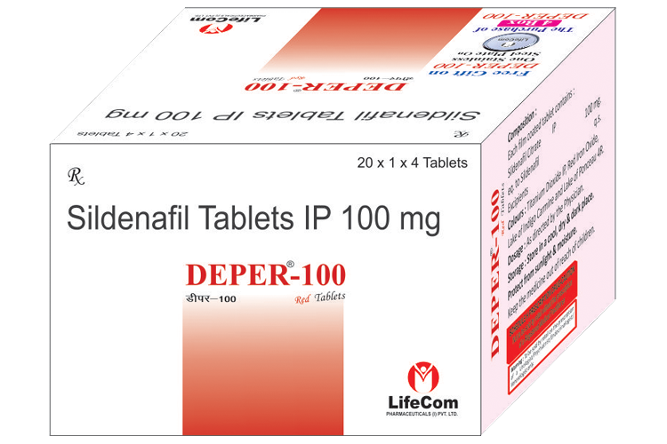 Deper-100 Red Tablet