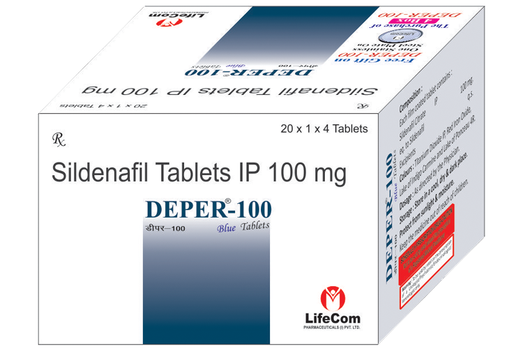 Deper-100 Blue Tablet